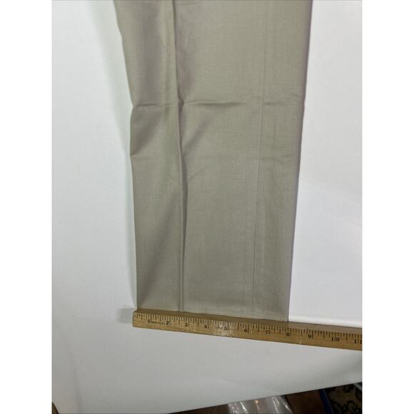 NWT Mode of One Men's Slim-Fit Suit Pants Dark Ecro Khaki Linen W38 MSRP$79.50 - Picture 10 of 10